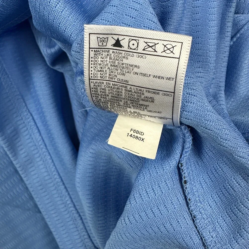 Vintage North Carolina Tar Heels Shirt Men Large Blue Nike Football 90s L